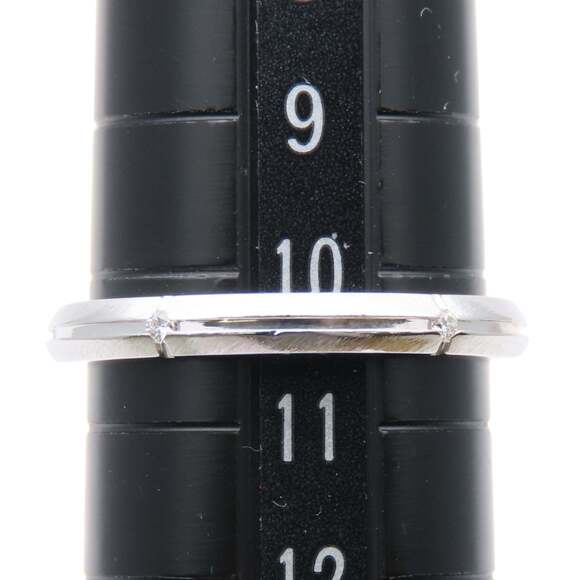 TIFFANY 18k Silver Diamond Ring